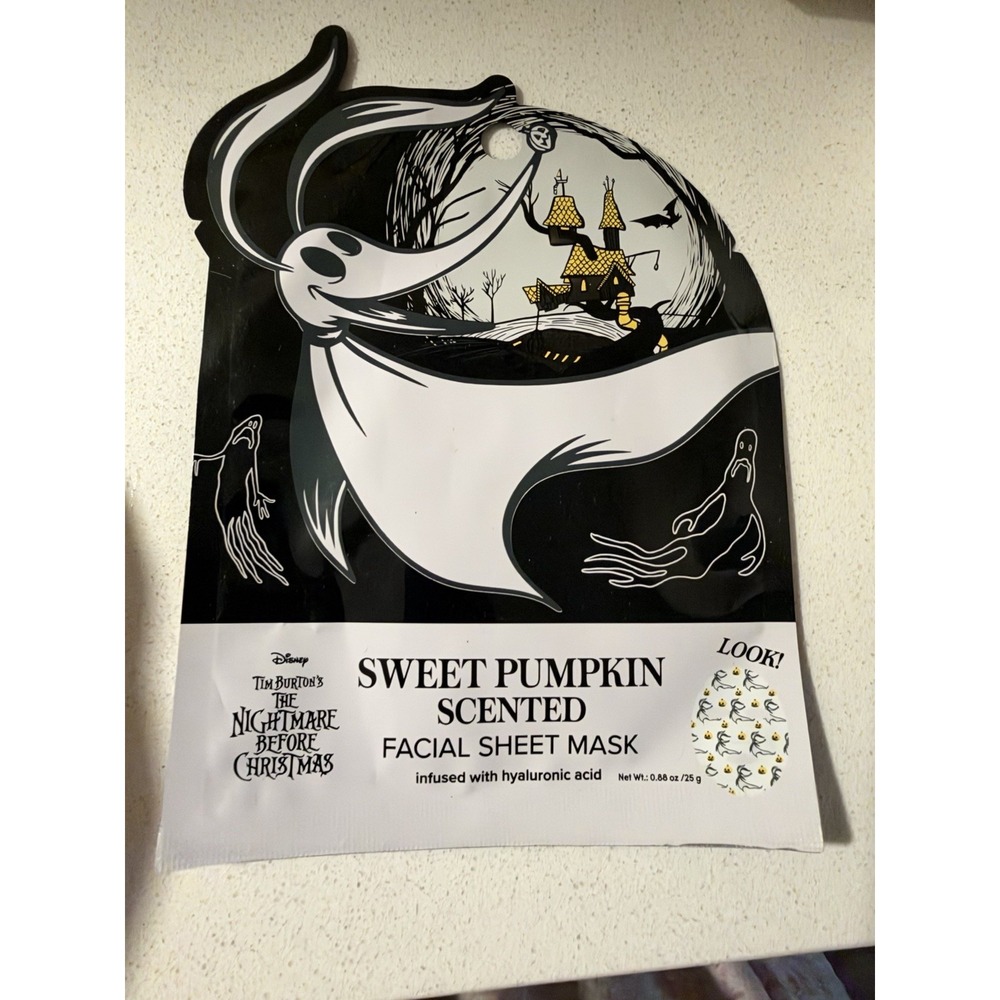 Set of 4Scented Facial Mask Pumpkin & Wicked AppleThe Nightmare Before Christmas